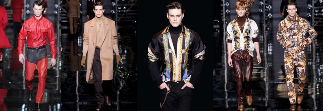 Versace AW13 collection / Milan Fashion Week